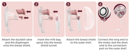 Momcozy Milk Bag Combo