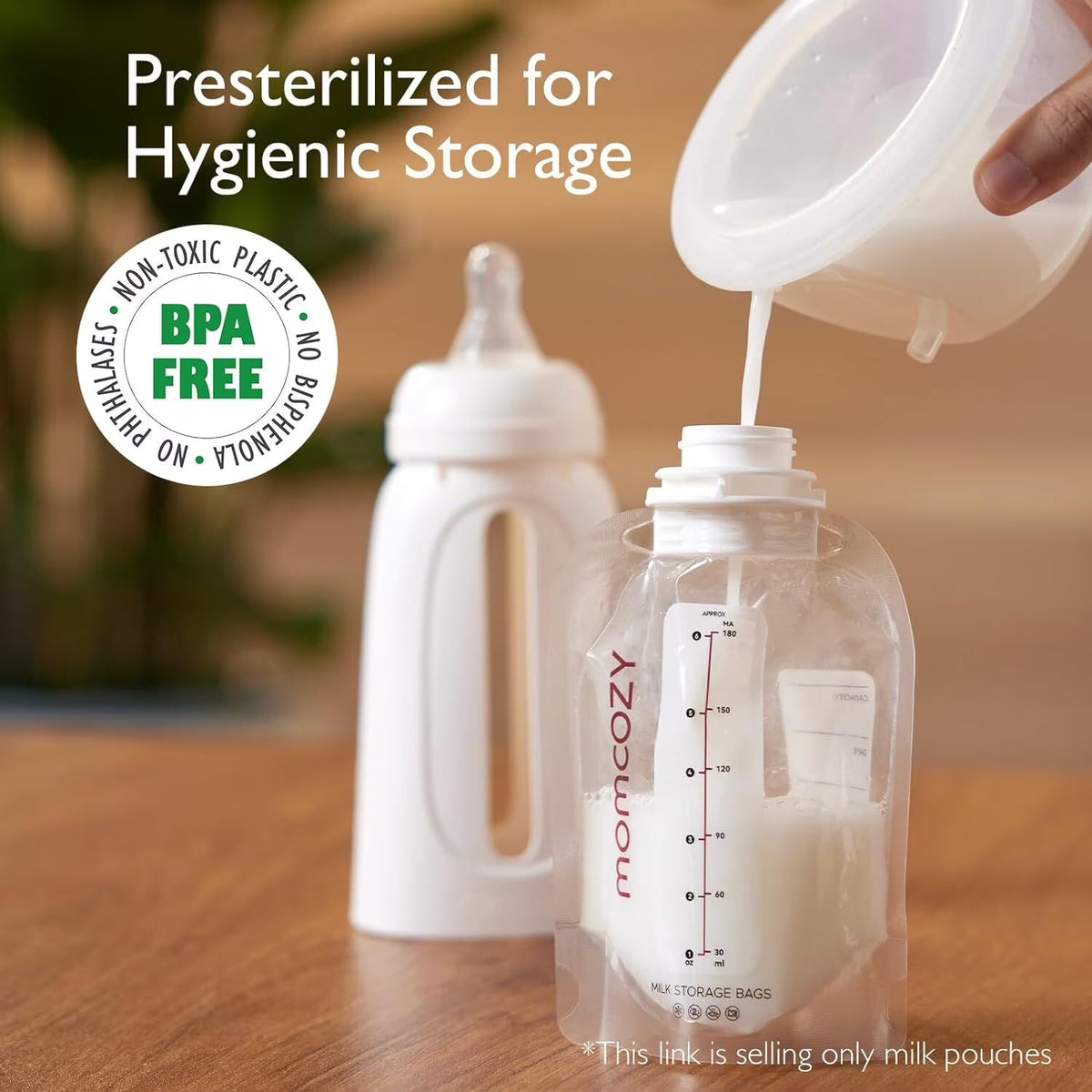 Momcozy Direct To Feed Breastmilk Storage Bag (84 Pcs).