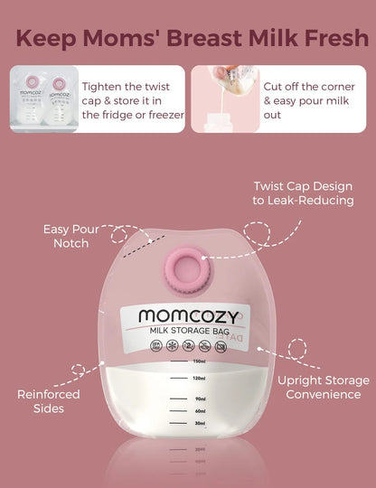 Momcozy Milk Bag Combo