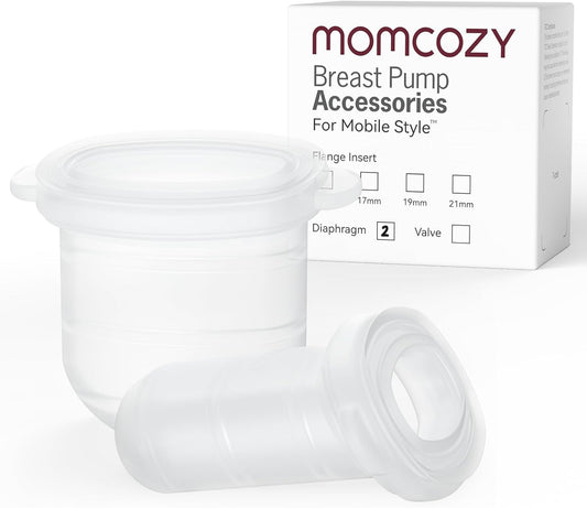 Momcozy Mobile Style M6 Breast Pump Replacement Accessories, Diaphragm, 2 pcs