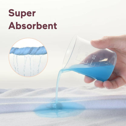 Momcozy Baby Hooded Towel, 8-Piece Baby Bath Towel for Boys or Girls.