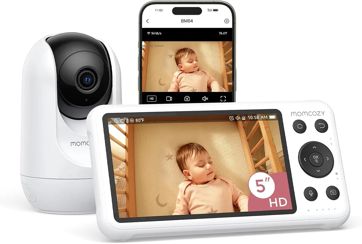 Momcozy camera 5-Inch Dual Mode Smart Baby Monitor