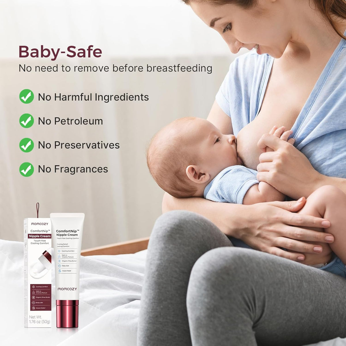 Momcozy Cooling Nipple Cream (50g)