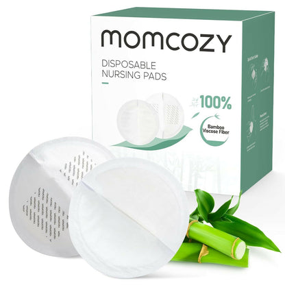 Momcozy Bamboo Fiber Disposable Nursing Pads.