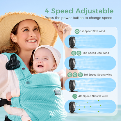 Momcozy Portable Fan with Clip