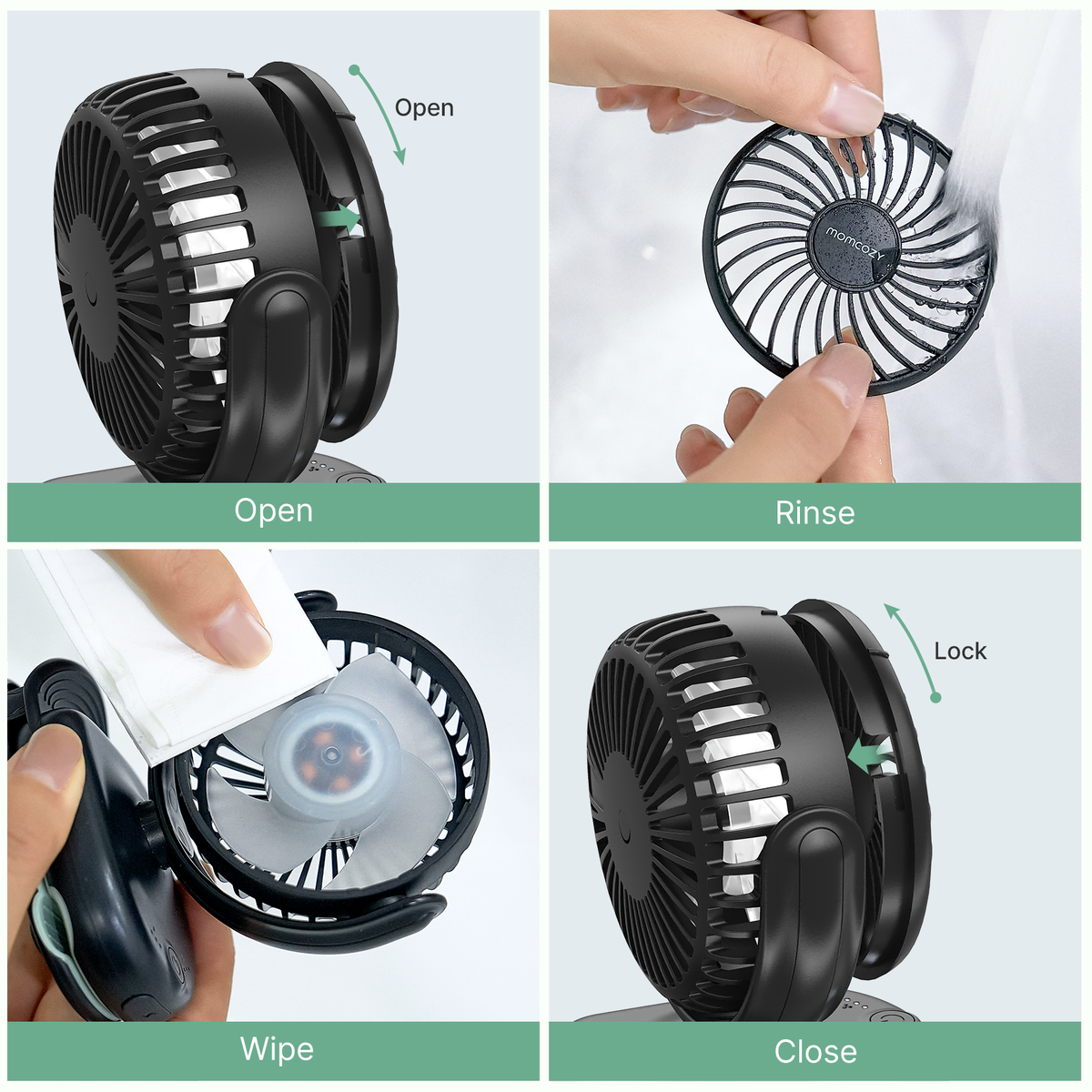 Momcozy Portable Fan with Clip