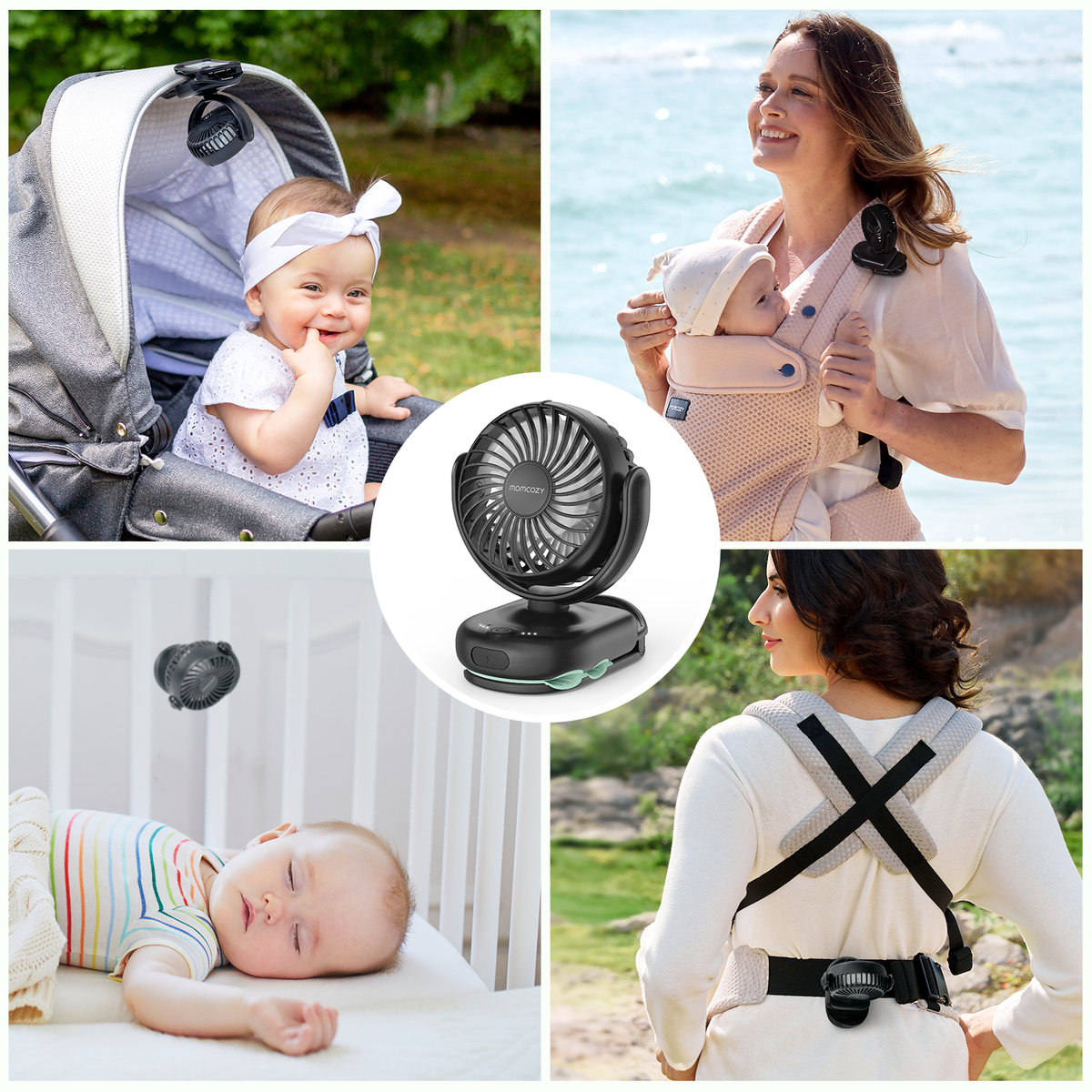 Momcozy Portable Fan with Clip
