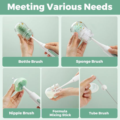 Momcozy 7-in-1 Portable Electric Bottle Brush