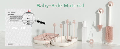 Momcozy Travel Baby Bottle Brush 7 In 1 Set