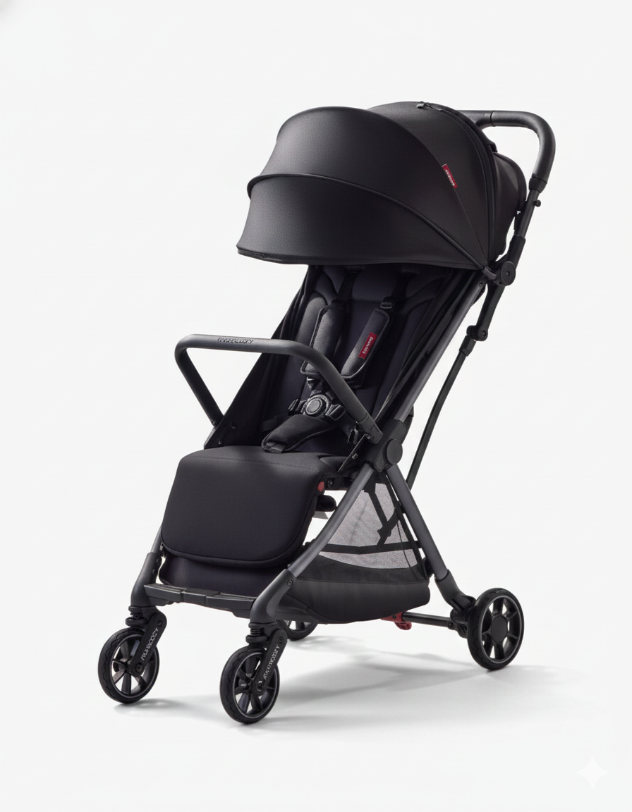 Momcozy Click and Go Lightweight Stroller (Black)