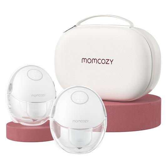 Momcozy M6 Double Portable Breast Pump - Grey