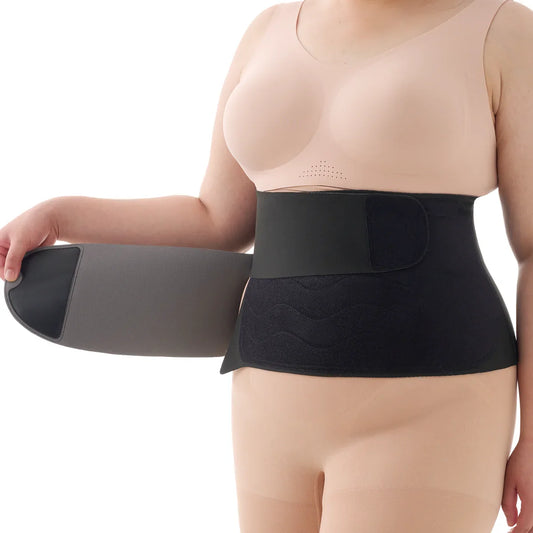 Momcozy Postpartum Belly Wrap Petite (Black)