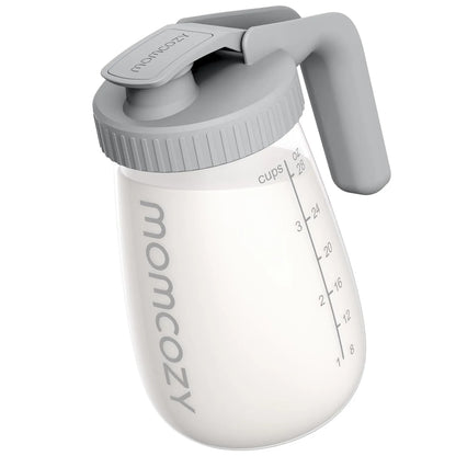 Momcozy Breast Milk Storage Glass Container (32oz)