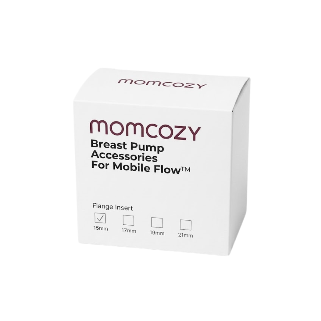 Momcozy Breast Pump Accessories For Mobile Flow (15mm) - Pack of 4.