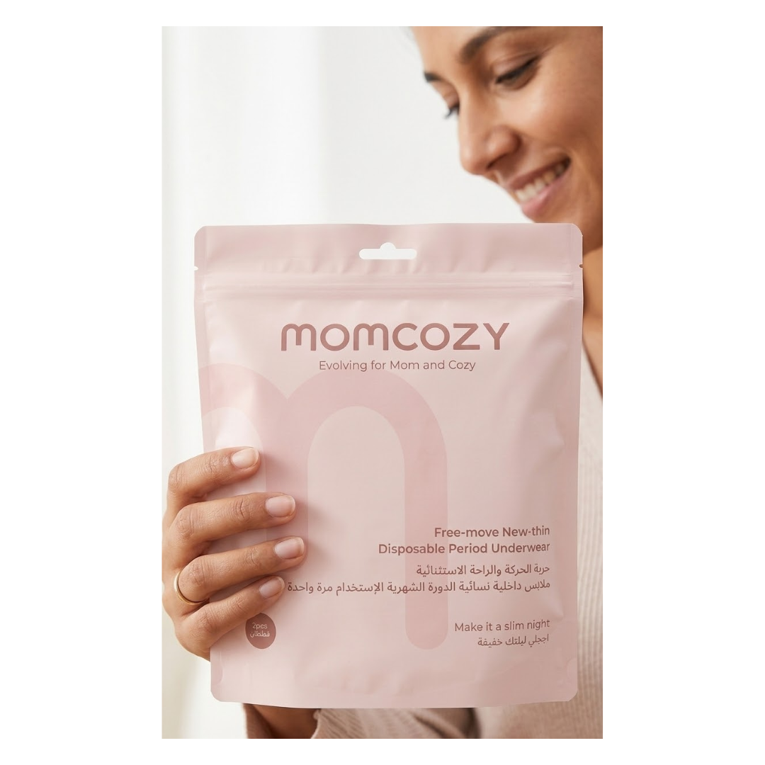 Momcozy Evolving for Mom and Cozy Disposable Period Underwear