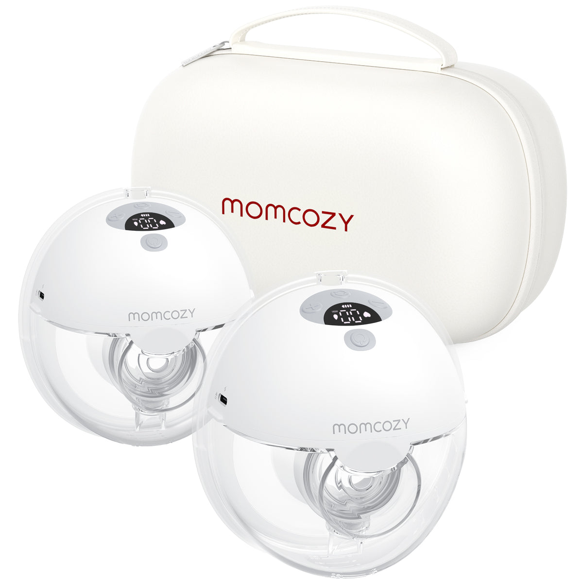 Momcozy - M5 Double Breast Pump Grey