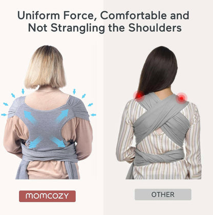 Momcozy Baby Wrap Carrier.