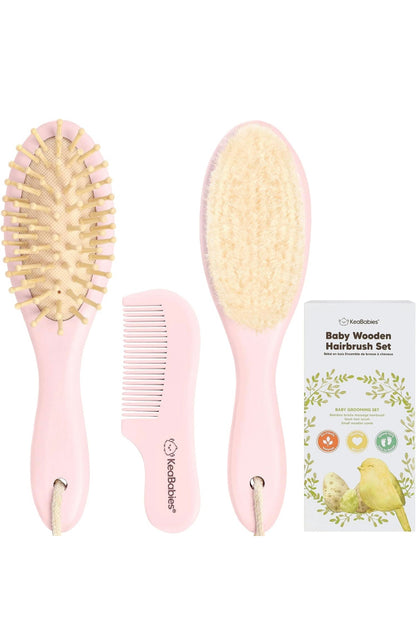 Baby Wooden Hair Care Set (Copy)