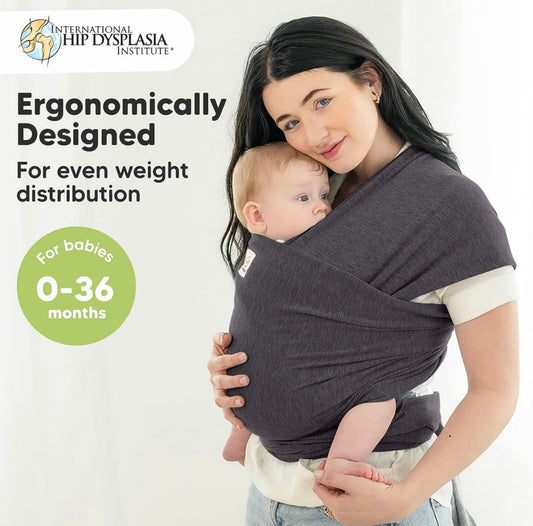 KeaBabies Baby Wrap Carrier - All in 1 Original Breathable Baby Sling, Lightweight,Hands Free Baby Carrier Sling, Baby Carrier Wrap,