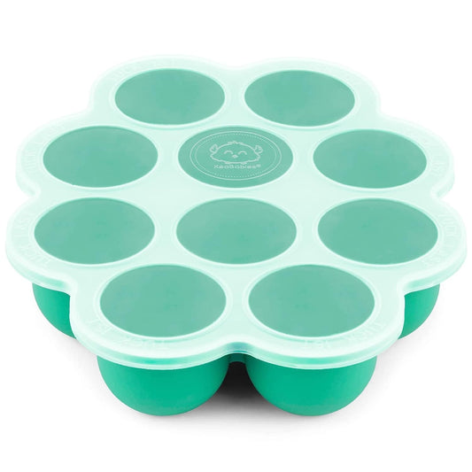 KeaBabies Prep Silicone Food Tray - Alpine Green